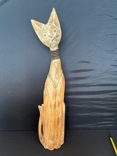 Vintage tall hand carved - vintage,