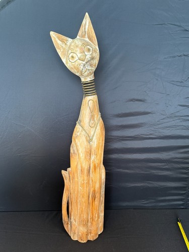 Vintage tall hand carved - tall,