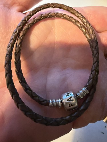 Genuine pandora brown leather - brown,