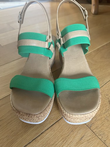 Lotus ladies green - lotus, wedge