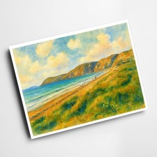 A6 PRINT - Brean Down & Steep