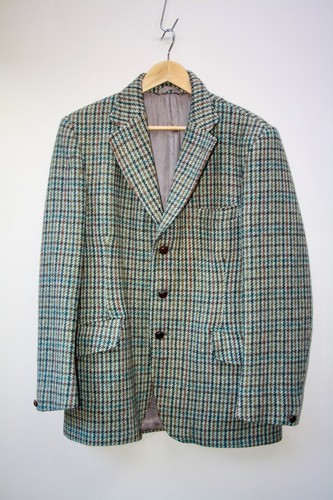 Dunn harris tweed blazer - co,