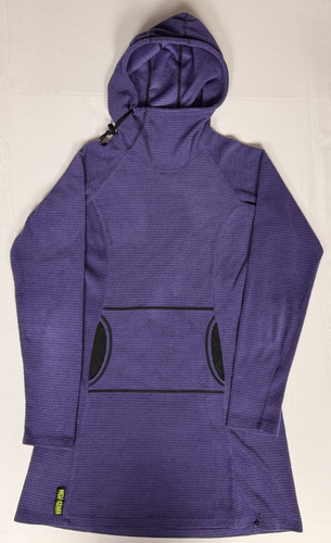 Melanzana micro grid hoodie - micro,