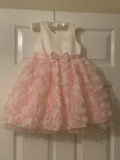 Pink and white party dress - and,