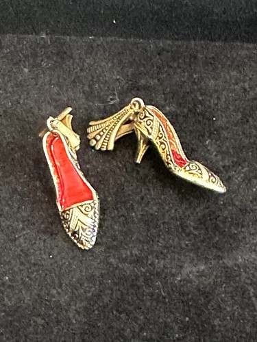 Vintage damascene high heel - vintage,