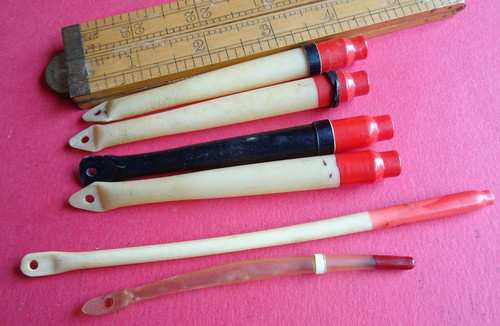 Vintage celluloid fishing - 6x,