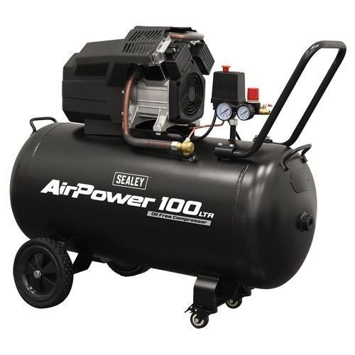 Air compressor 100l - compressor, v-twin