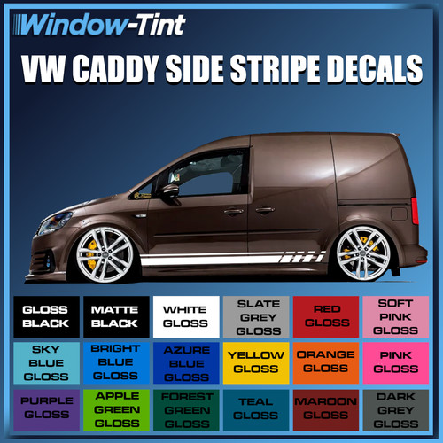 Caddy van side stripe - side,