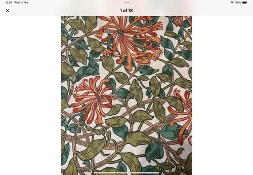 William morris curtain fabric - morris,