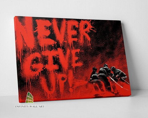 Never give graffiti canvas - give,