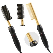 Professional Press Comb Hot Comb Hair Hot Comb Straightener Electric Hot Comb UK