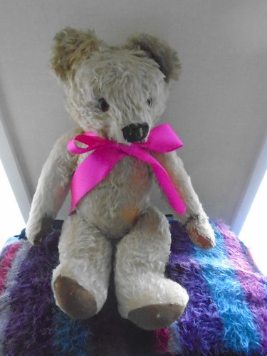 Vintage mohair teddy - vintage, bear