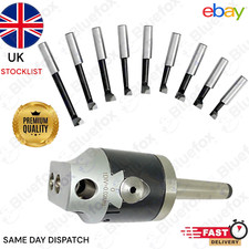 50mm 3MT Boring Head Set with 9 Tools – Milling & Lathe Kit by Hawk