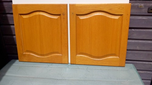 Pair solid light oak - pair,