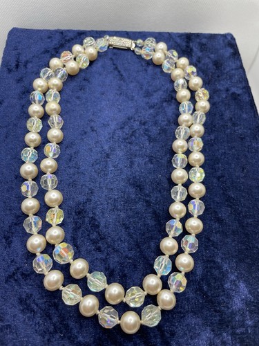 Vintage faux pearl aurora - vintage,