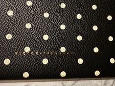 Victoria Beckham Clutch Bag Envelope Clutch Bag Polka Dot Leather Clutch Bag