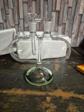 Glass Bong 7inch Tall Invertible Gravity Glass Water Pipes Medium Bong