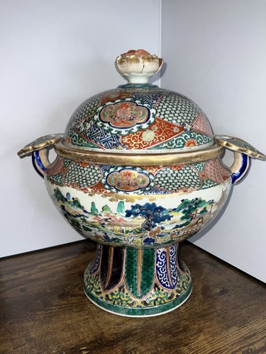 Exquisite meiji period kutani - period,