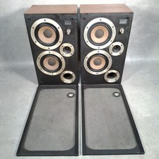 Vintage Wharfedale E.30 E.Thirty Speakers Pair Made in England 1970s Hi-Fi Prop