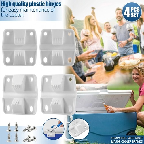 Cooler plastic hinges - cooler,