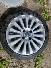 16" FORD FIESTA MK 7/8 Titanium 15 Spoke ALLOY WHEEL And 195/45 R16  TYRE