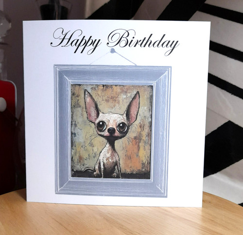 Happy birthday dogs - 8, framed