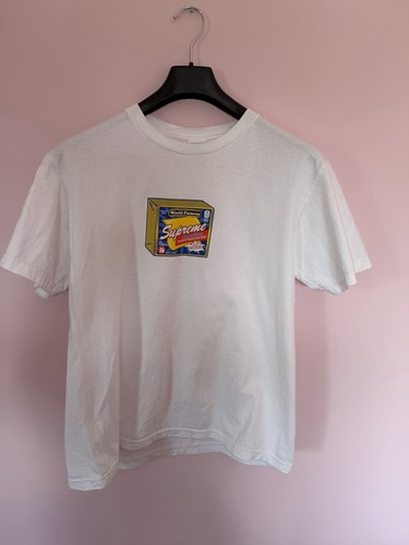 Supreme cheese tee - cheese, white