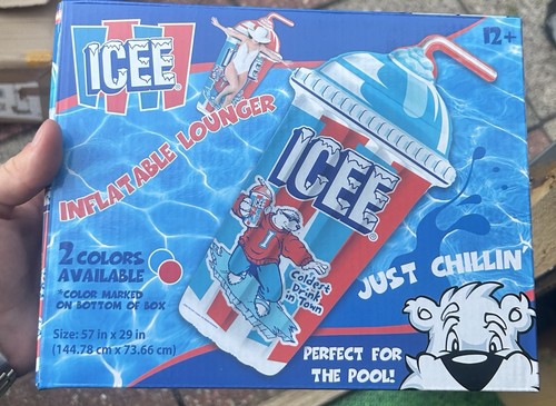 Ice lolly swimming pool - lolly, float