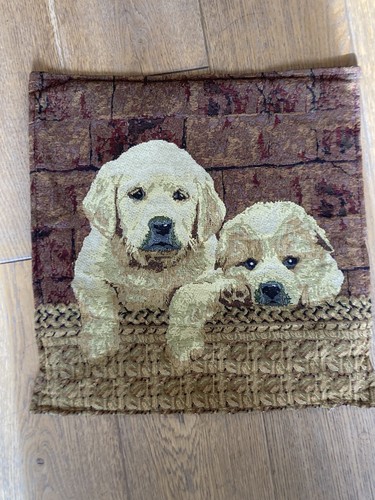 Tapestry style labrador puppy - tapestry,