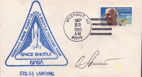 Cosmonaut oleg atkov signed - oleg, y