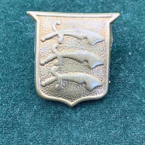 Essex regiment brass collar - brass,