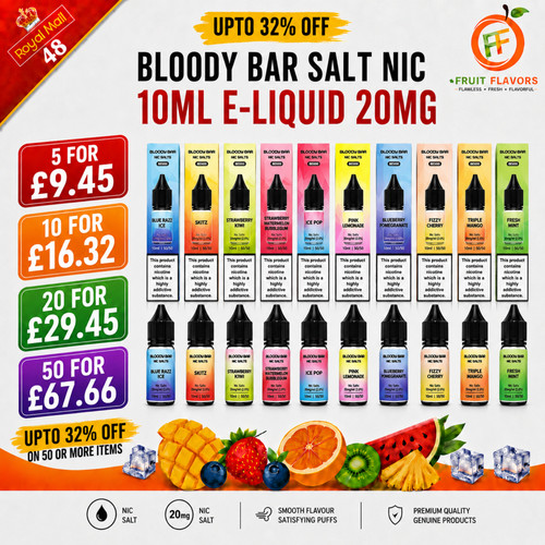 Bloody bar salt nic - salt,