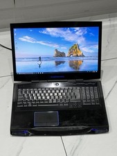 Retro Vintage Dell Alienware M17x Core i7-2670QM LAPTOP 16GB RAM 320GB HDD