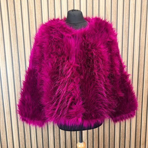 Biba womens faux fur jacket - womens,