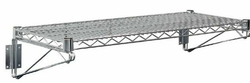 Wire wall shelf - wire, heavy