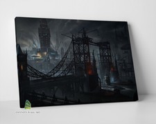 Futuristic Steampunk City