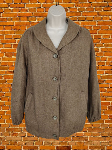 Vintage brown coat - vintage,