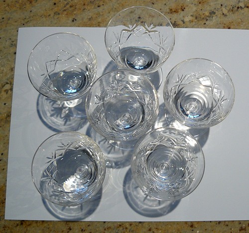 Vintage boxed crystal sherry - vintage,