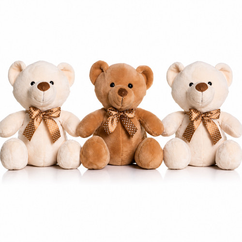Soft plush teddy bear 30cm - soft,