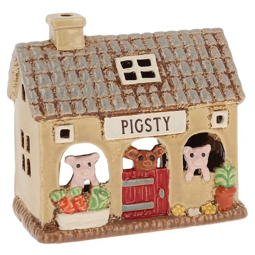 Village pottery small - pottery, pigsty
