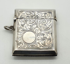 Sterling Silver Vesta Case