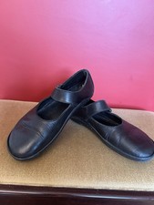 Vivobarefoot ADDIS WYN Black Girls School Shoes Size 32 UK 13