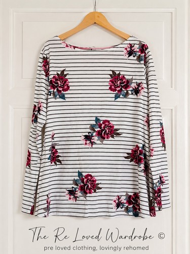 Joules harbour print - joules, top
