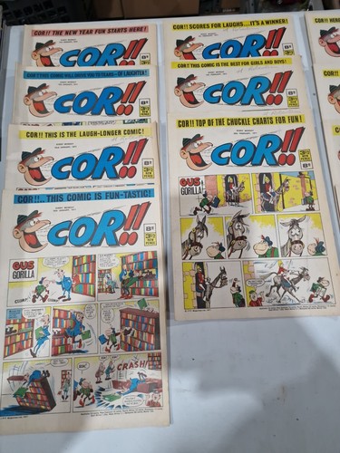 Cor comics lot - lot, fleetway