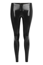 Zorenko Latex Rubber Black Leggings Size XXL UK16