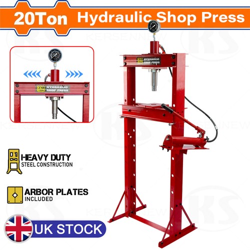 Hydraulic shop press - hydraulic, ton