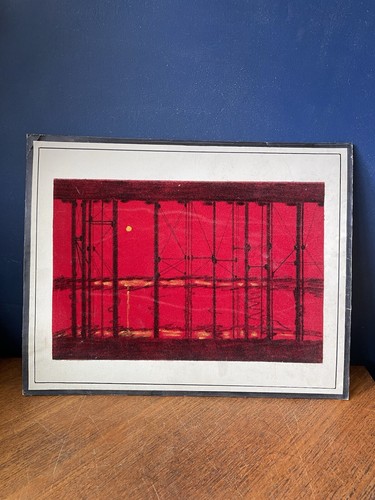 Vintage painting velvet - vintage,
