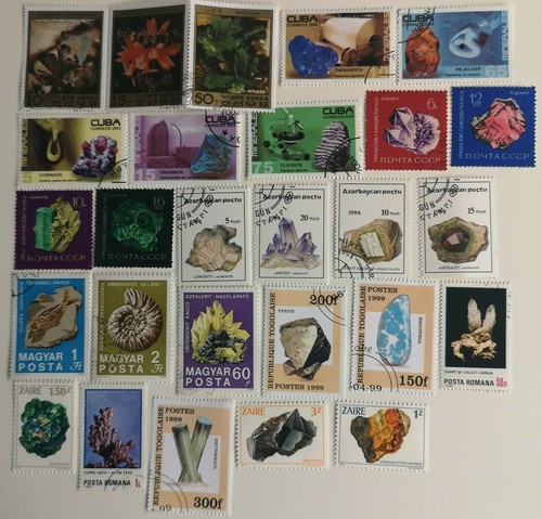 Minerals rocks fossil - &,