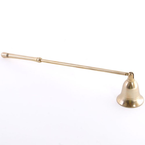 Candle snuffer golden brass - golden,