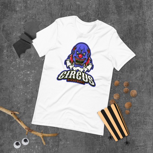 Scary clown shirt - scary,
